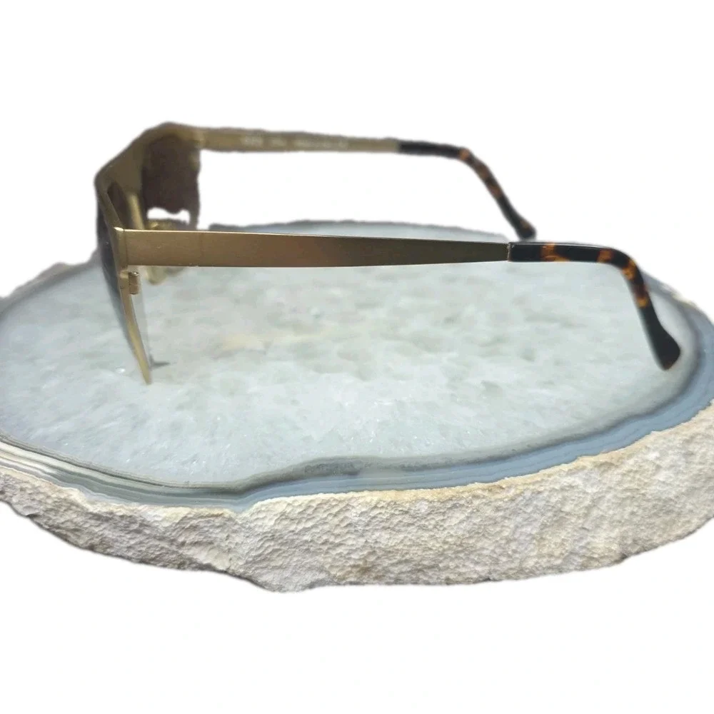 Authentic SEE Eyewear Model 2564 MatteGold Titanium GlassesSunglass Frames ITALY